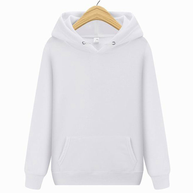 Men'S Loose Hoodie, Brand Clothing, White, Black, Khaki, Hip-Hop Style, Streetwear, Skateboard