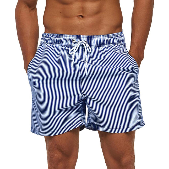 Mens Swimming Trunks 5 Inch Inseam Swim Shorts Summer Bathing Suit Swimwear Beachwear with Pockets