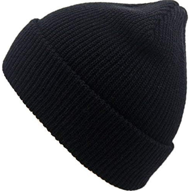 Slouchy Beanie Hats Winter Knitted Caps Soft Warm Ski Hat Unisex