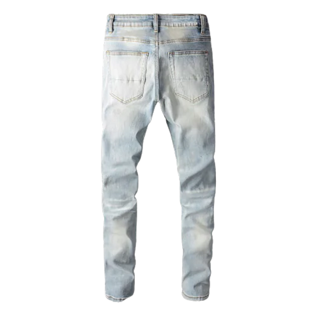 Light Blue Ripped Jeans