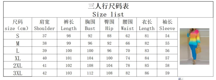 Pants Set New 2023 Spring & Summer Printed Fashion 2-Piece Suit