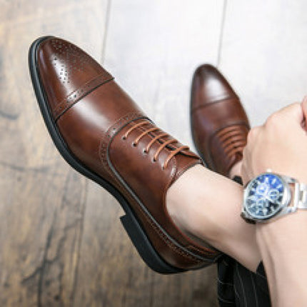 Pointed Leather Shoes