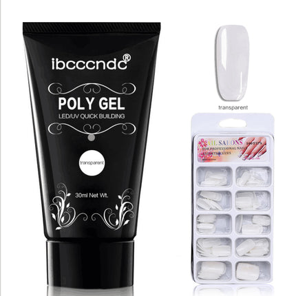 Painless and rapid extension of crystal glue