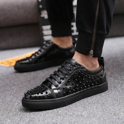 European and American fashion cowhide shoes for men