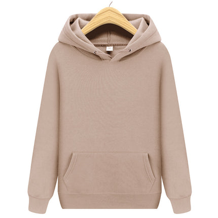 Men'S Loose Hoodie, Brand Clothing, White, Black, Khaki, Hip-Hop Style, Streetwear, Skateboard