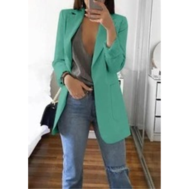 Lapel Slim Cardigan Temperament Blazer