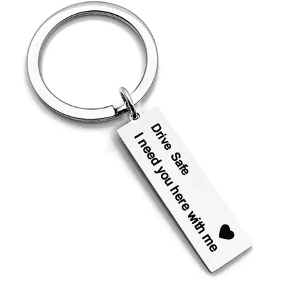Stainless Steel Keychain Drive Safe