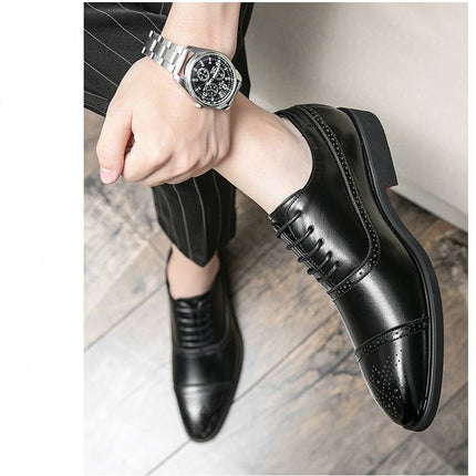 Pointed Leather Shoes