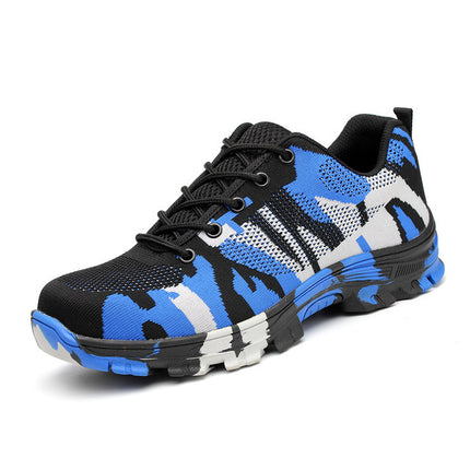 Undestructible Safety Shoes Anti Piercing Work Safety Boots Men