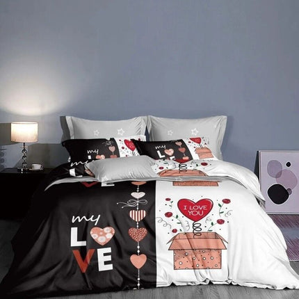 Manufacturer's Foreign Trade Large Version Printing Three-piece Set Amazon AliExpress