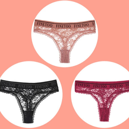 Ladies Thong Panties Lace T-Pants