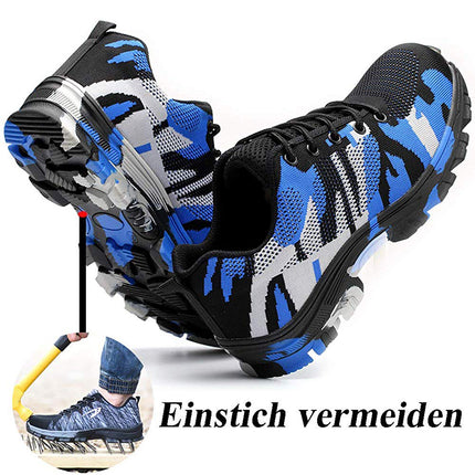 Undestructible Safety Shoes Anti Piercing Work Safety Boots Men