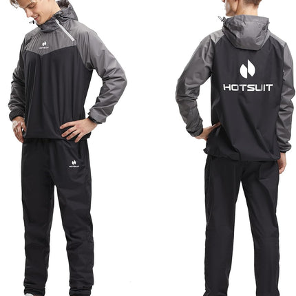 Sauna Suit for Men Sweat Sauna Jacket Pant Gym Workout Sweat Suits