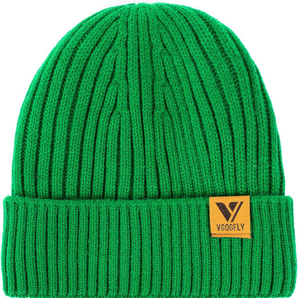 Lined Men Beanie Slouchy Knit Skull Cap Warm Stocking Hats Guys Women Striped Winter Beanie Hat