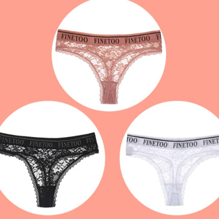 Ladies Thong Panties Lace T-Pants