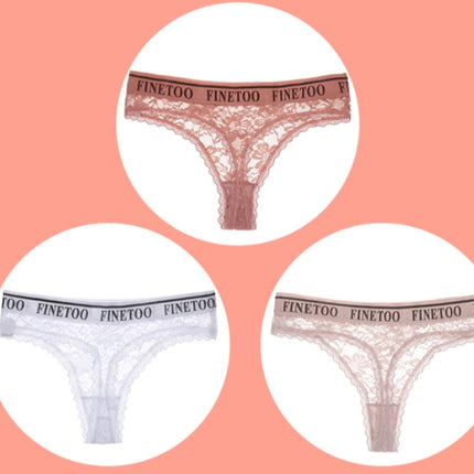 Ladies Thong Panties Lace T-Pants