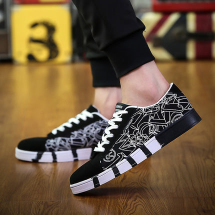 Casual trend canvas shoes fashion sports shoes