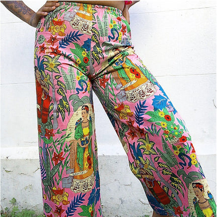 Women's Printed Casual Pants Factory Direct