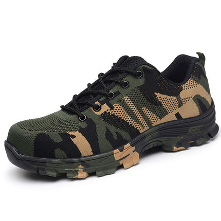 Undestructible Safety Shoes Anti Piercing Work Safety Boots Men