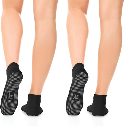 Grip Socks for Women & Men - Sticky anti Slip Non Skid - Perfect for Yoga, Pilates, Barre, Hospital, Labor