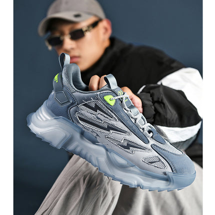 Breathable Popcorn Low-top Sports Dad Shoes Men