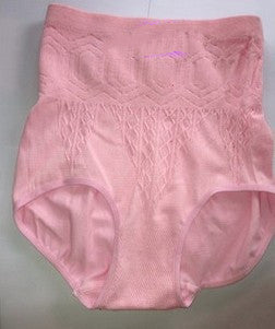 Ladies High-waisted Abdomen Seamless Hip-wrapped Panties