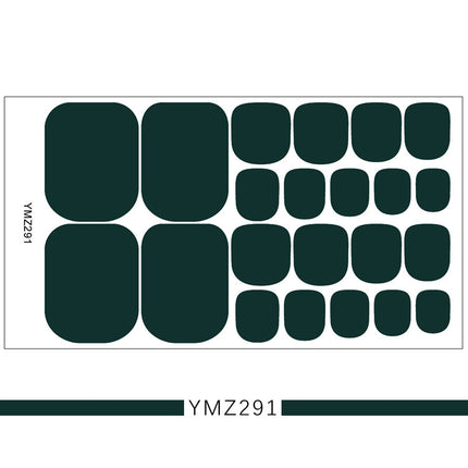 Ladies Fashion Personality Toenail Sticker Patch