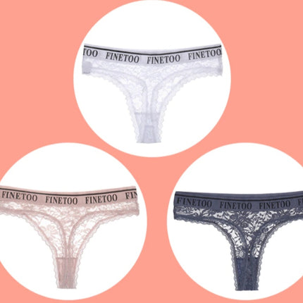 Ladies Thong Panties Lace T-Pants