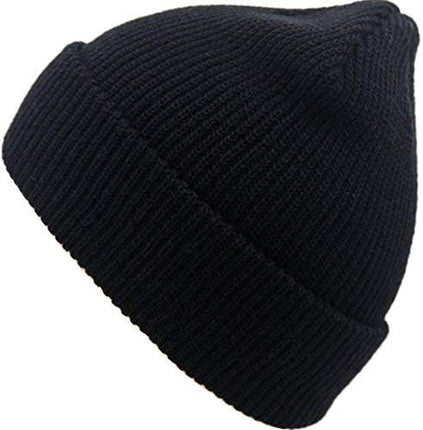 Slouchy Beanie Hats Winter Knitted Caps Soft Warm Ski Hat Unisex