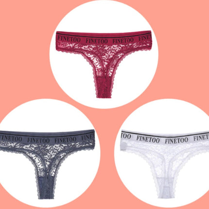 Ladies Thong Panties Lace T-Pants
