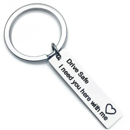 Stainless Steel Keychain Drive Safe