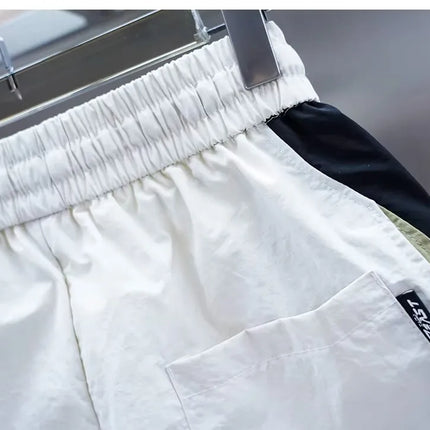 2026 Spring Men's Pants Korean Fashion Men Clothing Sweatpants and Joggers Pants Casual Streetwear Male Trousers Elastic Waist