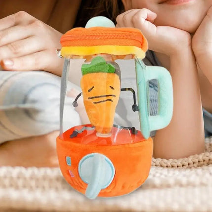 Stuffed Plush Toys Stuffed Carrot Juicer Doll Decor Carrot Juicer Shape Decoration Tool For New Year Children's Day Christmas