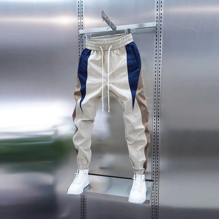 2026 Spring Men's Pants Korean Fashion Men Clothing Sweatpants and Joggers Pants Casual Streetwear Male Trousers Elastic Waist