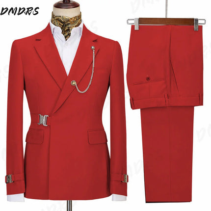 Wedding Suits For Men Elegant Blazers Set 2 Pieces Formal Classic Jackets Pants Full Coats Luxury Business 2026 Costume