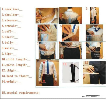Chic Men's Suit Slim Blazer Vest and Pants Formal Business Casual Outfit Wedding Party Prom Tuxedo Male Suit 3 Piece Set
