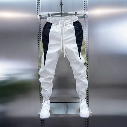 2026 Spring Men's Pants Korean Fashion Men Clothing Sweatpants and Joggers Pants Casual Streetwear Male Trousers Elastic Waist