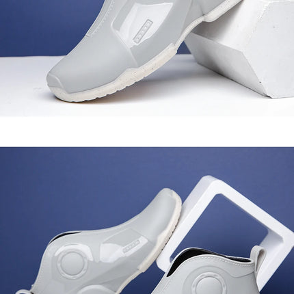 New Men's Outdoor Fishing Shoes Punk Ankle Rubber Boots Waterproof Strong Blocking Water Shoes Kitchen Shoes Size 39-44