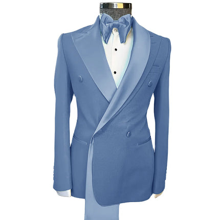 Men's Suits Single Jackets Wedding Groom Tuxedos Peak Lapel Design Blazer for Men Fashion Customization Clothing