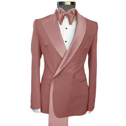 Men's Suits Single Jackets Wedding Groom Tuxedos Peak Lapel Design Blazer for Men Fashion Customization Clothing