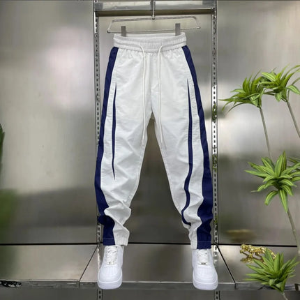 2026 Spring Men's Pants Korean Fashion Men Clothing Sweatpants and Joggers Pants Casual Streetwear Male Trousers Elastic Waist