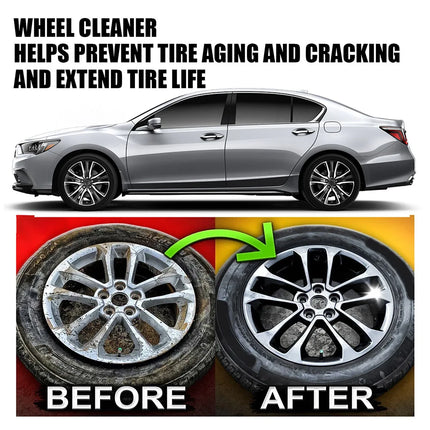 New 120ml Car Wheel Cleaning Agent Powerful Non-Acid Brake Cleaner Bug Remover Cleaning Tires on Alloy Chrome Painted Wheels