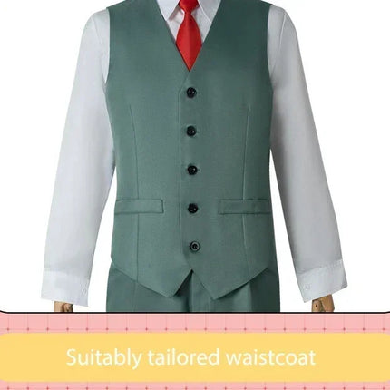 Cosplay uniform costume men's suit tie and white shirt