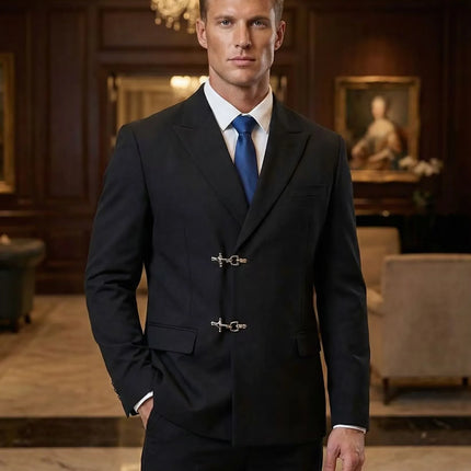 Men Formal Slim Fit Tuxedo Prom Suit Male Groom Wedding Blazers High Quality Groomsman Luxury Dress Business Banquet Party Suit