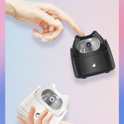 Portable 360°Rotation Auto Face Tracking Gimabl Tripod AI Smart Shooting Phone Holder for Live Vlog Streaming Video Selfie Stick