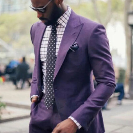 Men Suits Latest Designs Beige Groom Tuxedos elbow patches 2 Pieces (Jacket+Pants) Italian Man Suit Blazer Wedding Prom Dinner