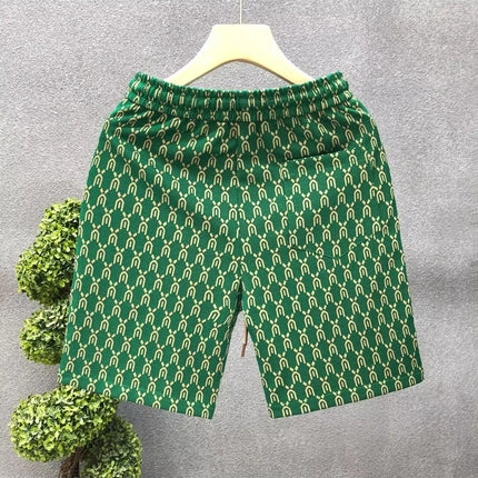 High End Fashion Shorts Men's Summer Fashion Brand Multifunctional Shorts Men's Beach Casual Flower Shorts