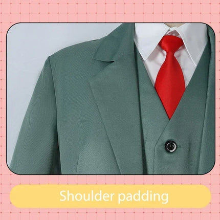 Cosplay uniform costume men's suit tie and white shirt