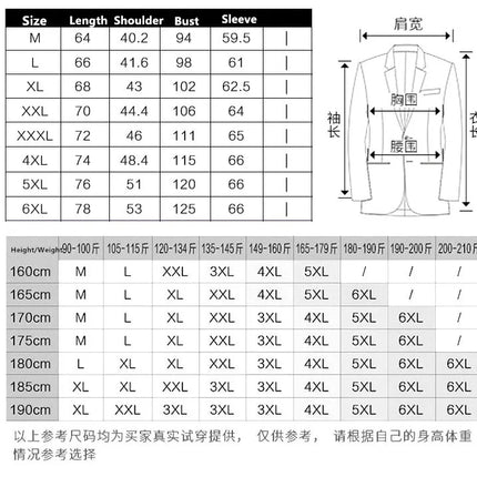 Men's Oversized Single-breasted Printed Suit Jackets Fashion Trim Dress Suit Coats Men Business Wedding Luxury Jacquard Blazers