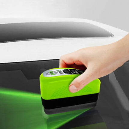 Glass Oil Film Remover 150ml Car Window Cleaner Board Strong Front Windshield Stain Removal Agent Anti-Fog Glass Cleaning Brush